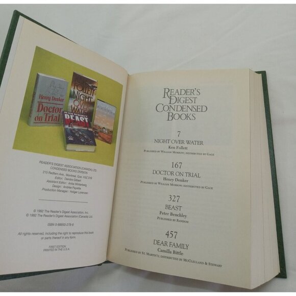 RD Sel Ed HC Vol 1 1992 | Vtg 1st Ed Leather Gilt NM Condensed Anthology - Picture 11 of 12